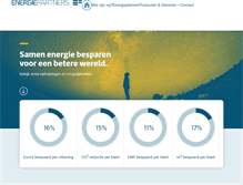 Tablet Screenshot of energiepartners.com